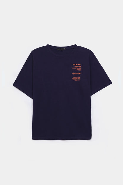 Oversized Interlock T-Shirt - Cougar Clothing