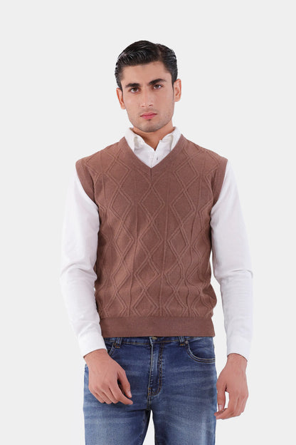 Knitted Sweater Vest - Cougar Clothing