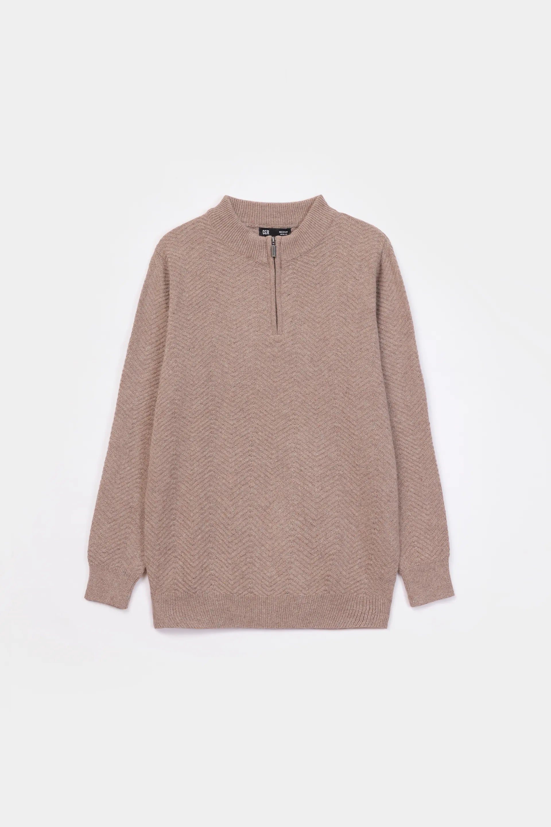 Cozy Quarter Zip Sweater - Cougar Clothing