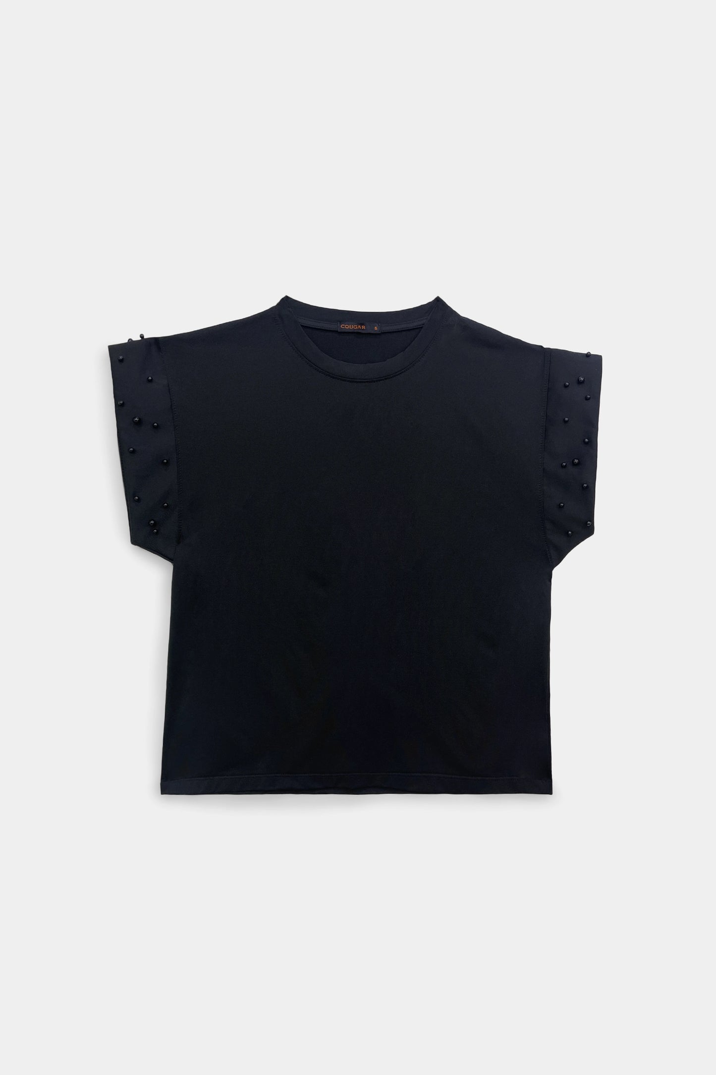 Embellished Sleeved T-Shirt - Cougar Clothing