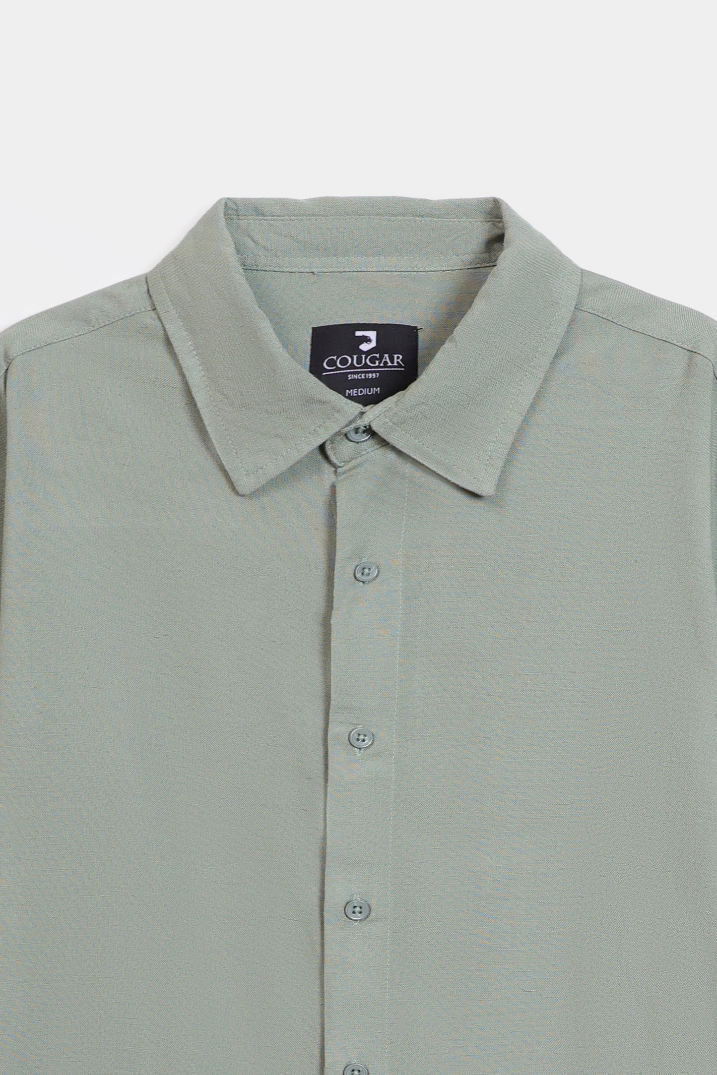 Linen Blend Shirt - Cougar Clothing