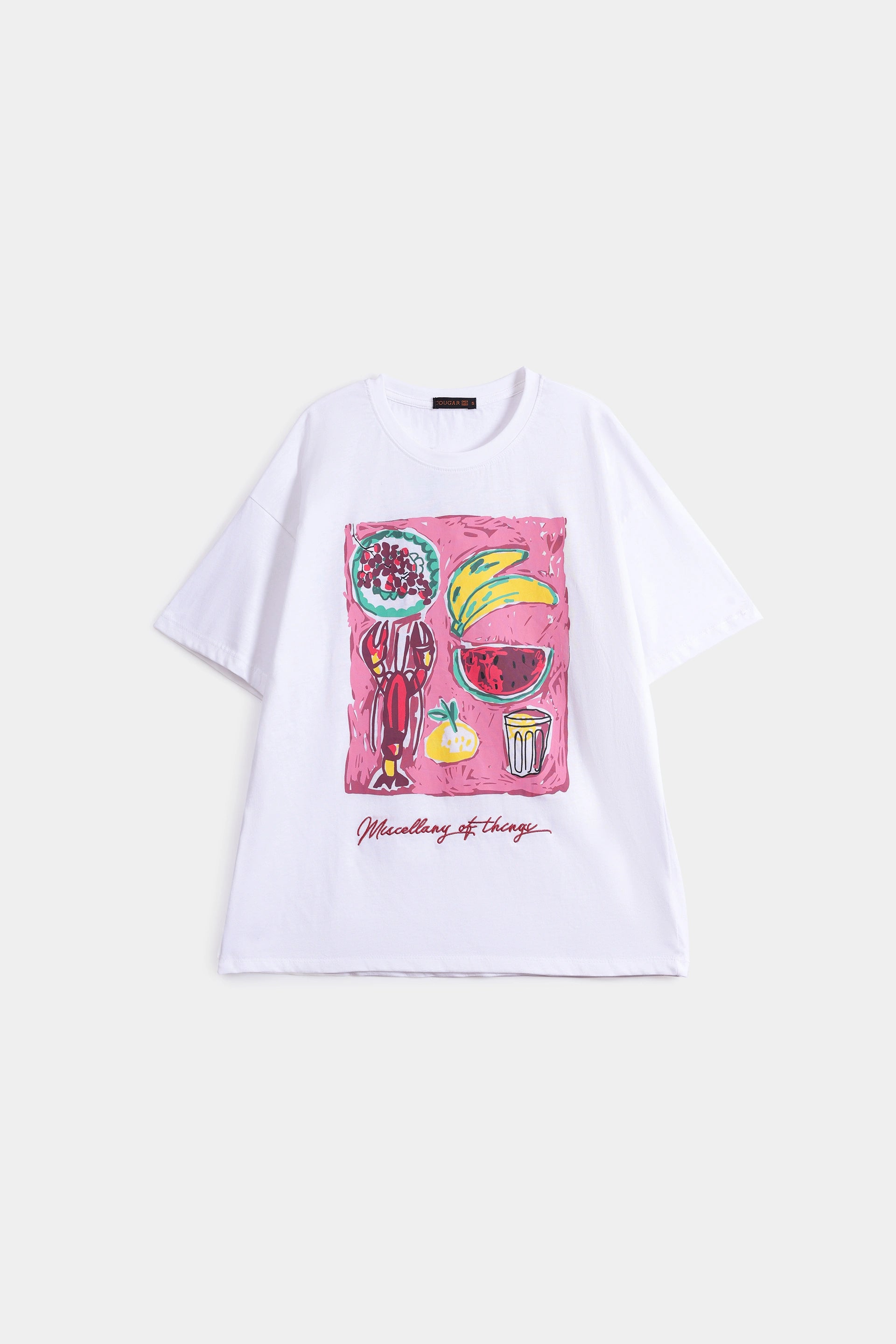 Graphic Oversized T-Shirt - Cougar Clothing