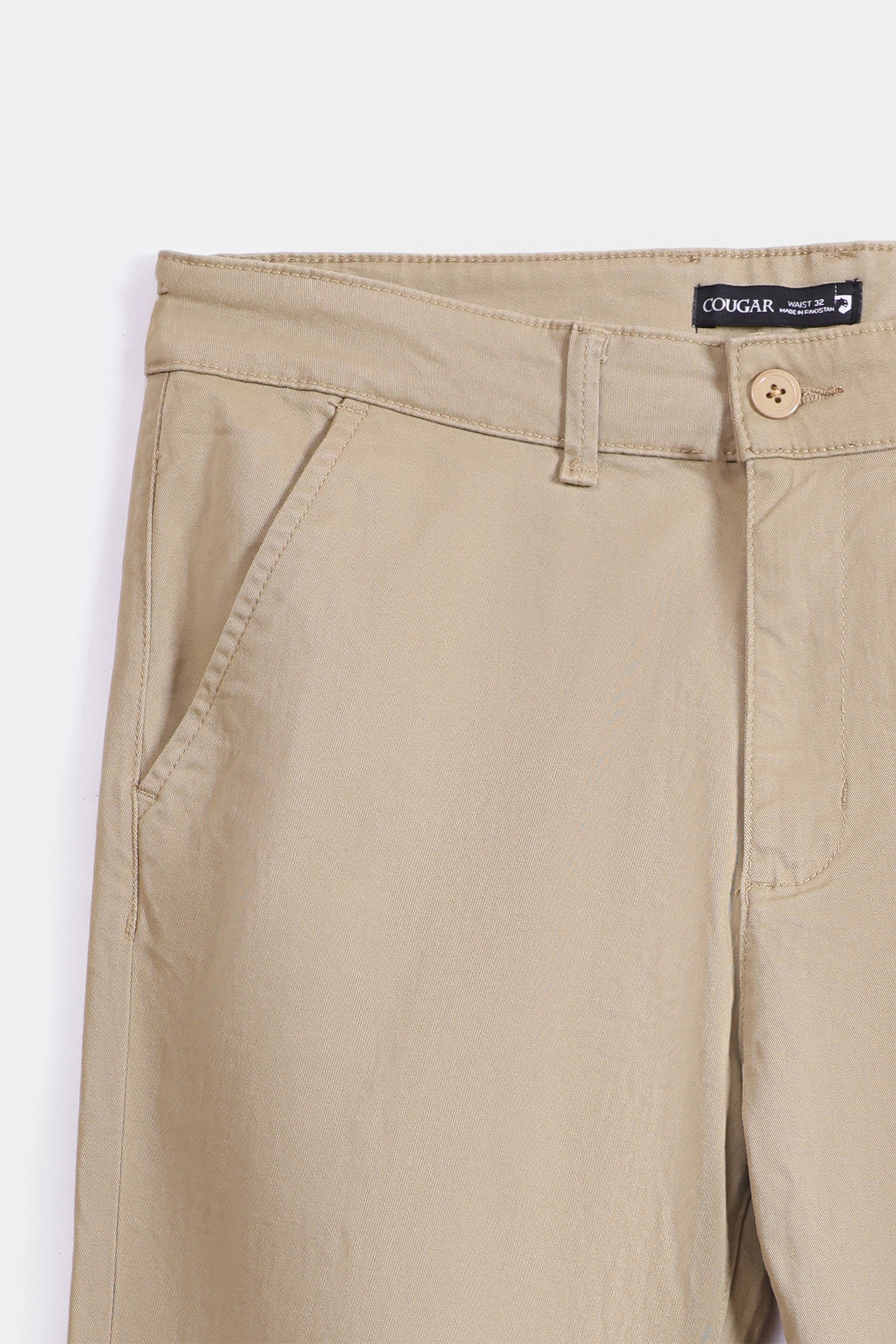 Straight Fit Chino Pants - Cougar Clothing
