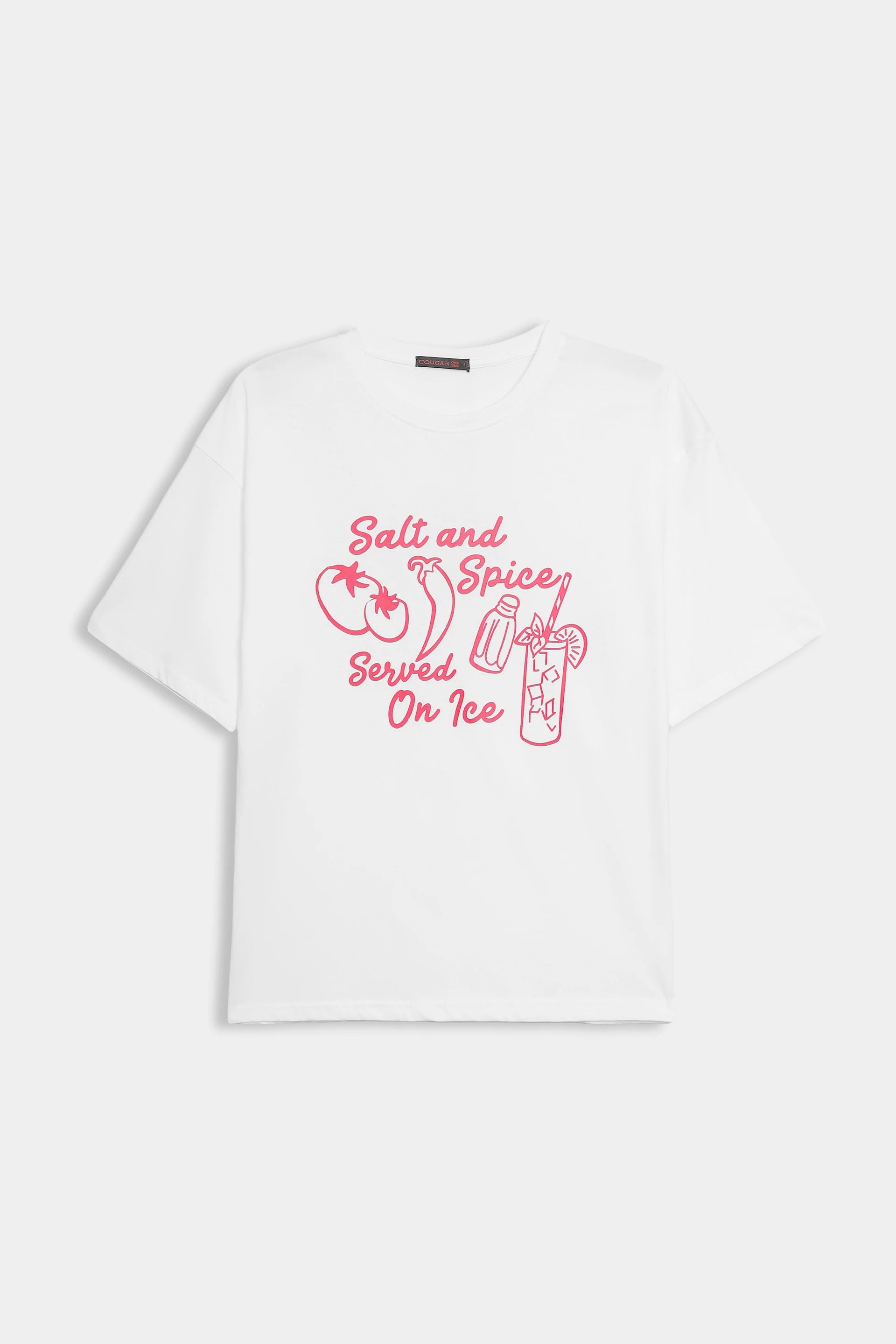 Salt and Spicy Graphic Tee - Cougar Clothing