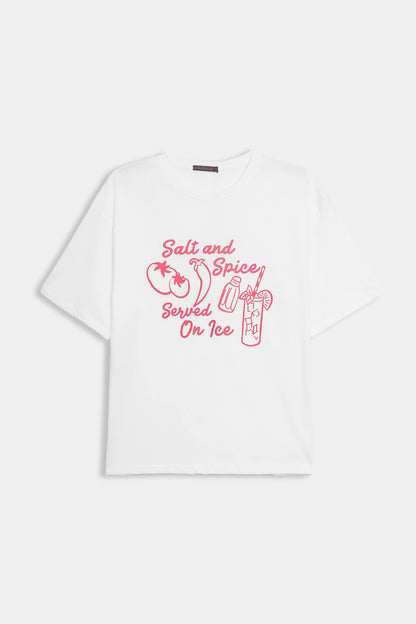 Salt and Spicy Graphic Tee - Cougar Clothing