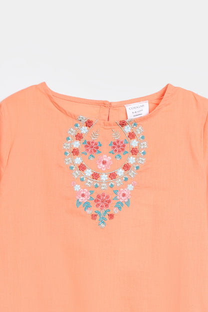 Embroidered Kurti - Cougar Clothing