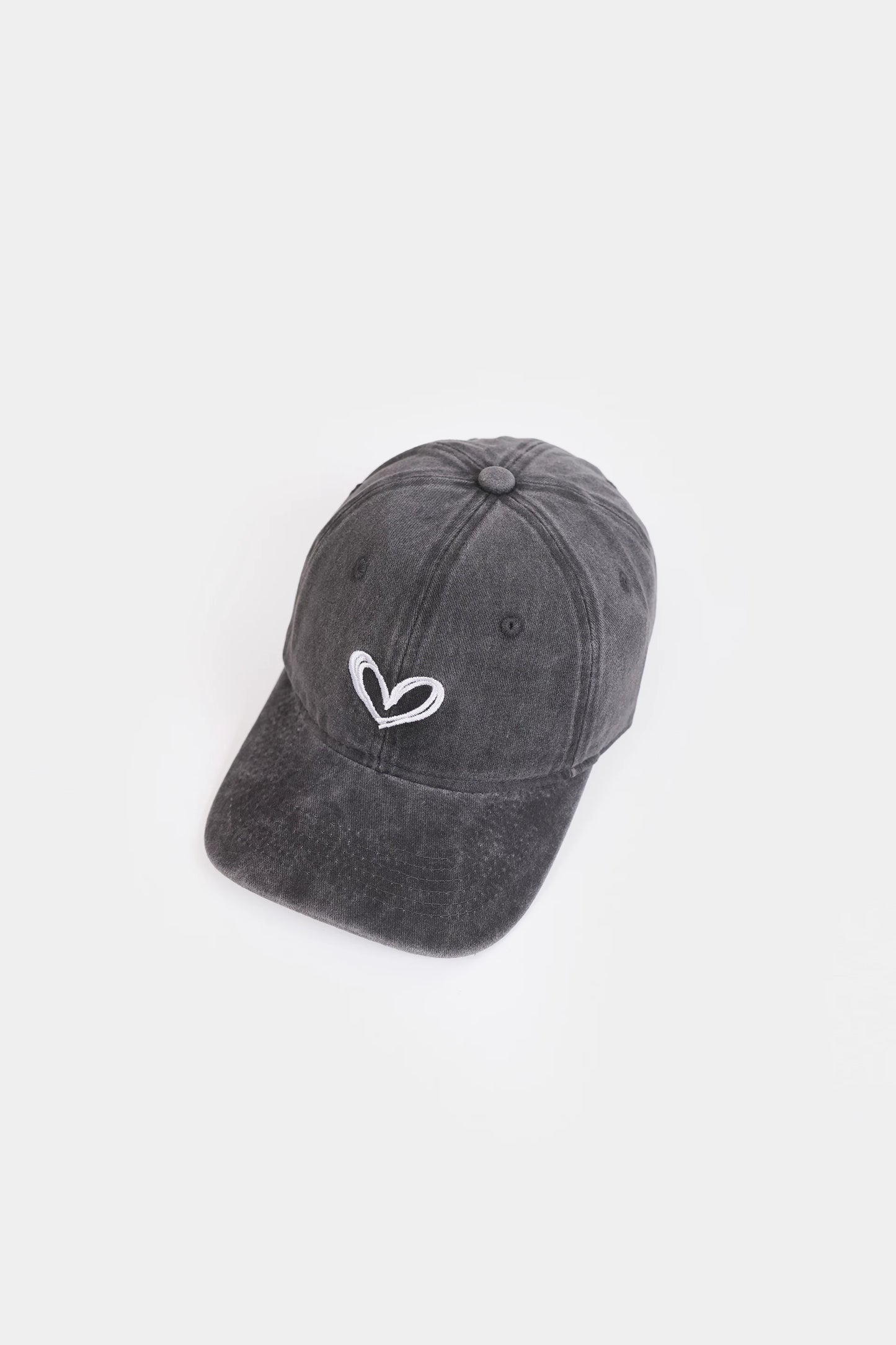 Embroidered Heart P-Cap - Cougar Clothing
