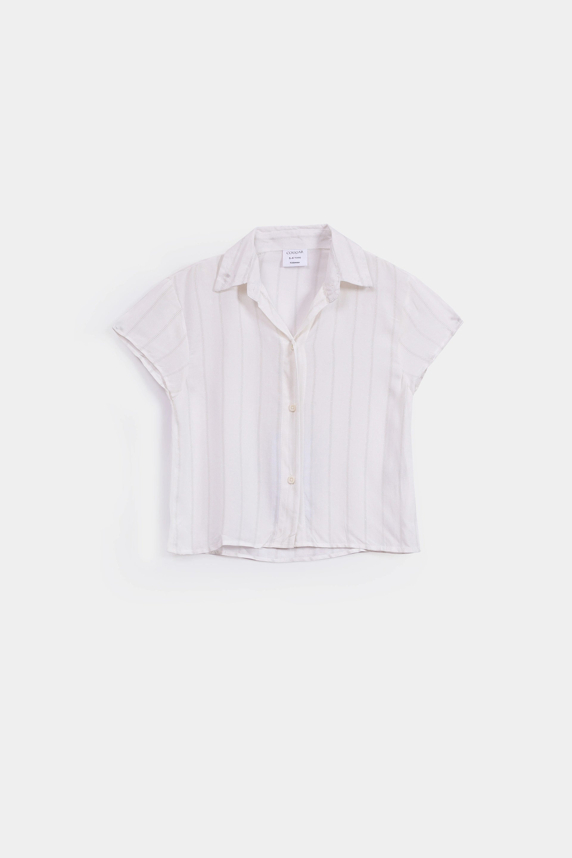 Parallel Striped Button-Down - Cougar Clothing