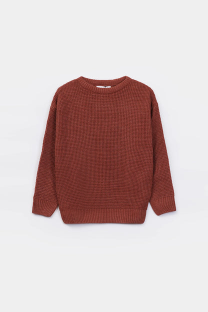 Textured Knit Sweater - Cougar Clothing