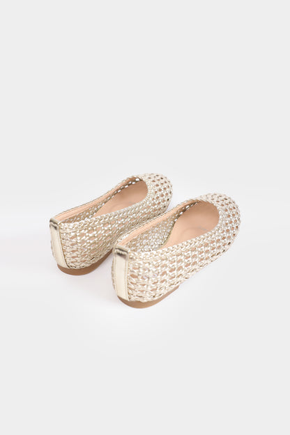 Braided Ballet Flats - Cougar Clothing