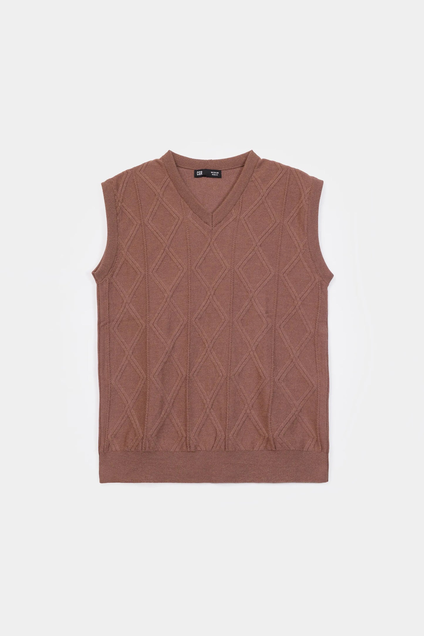 Knitted Sweater Vest - Cougar Clothing