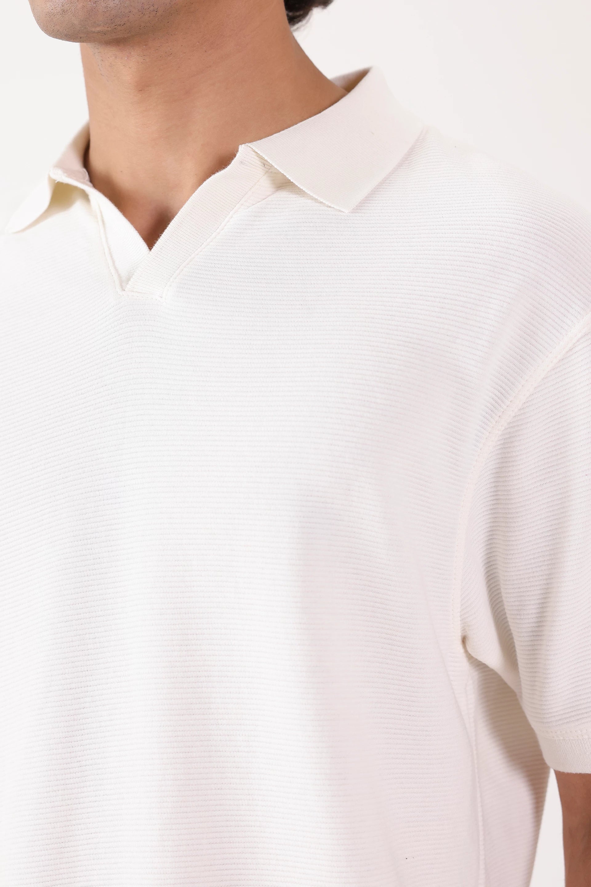 Johnny Collar Mini-Ottoman Knit Polo - Cougar Clothing