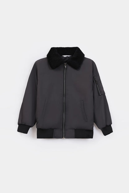 Sherpa Collar Jacket - Cougar Clothing