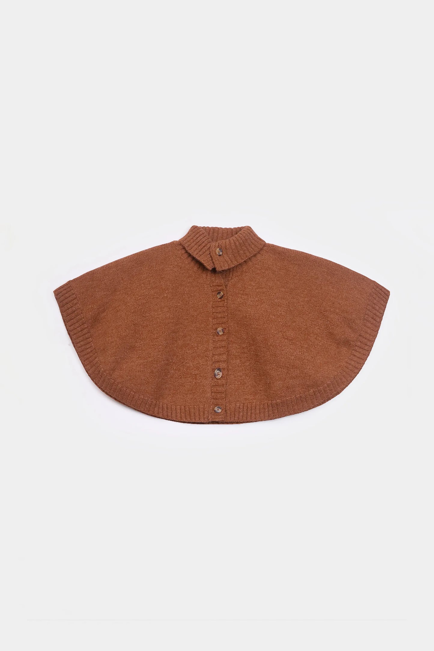 Button-Down Capelet Cardigan - Cougar Clothing