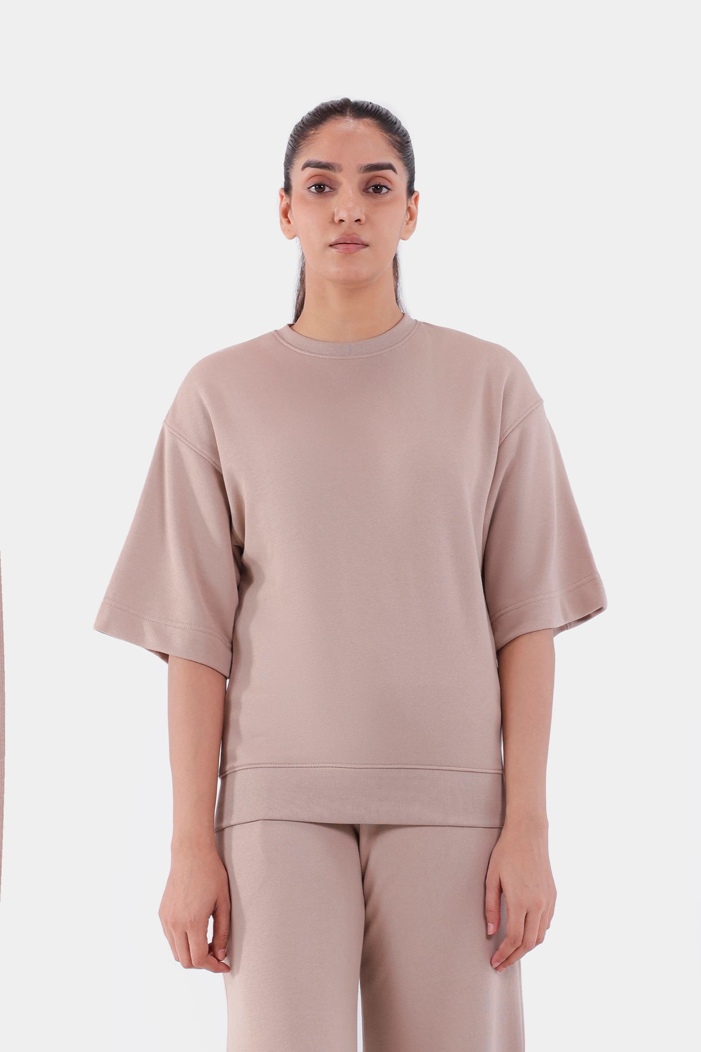 Short Sleeved Sweatshirt - Cougar Clothing