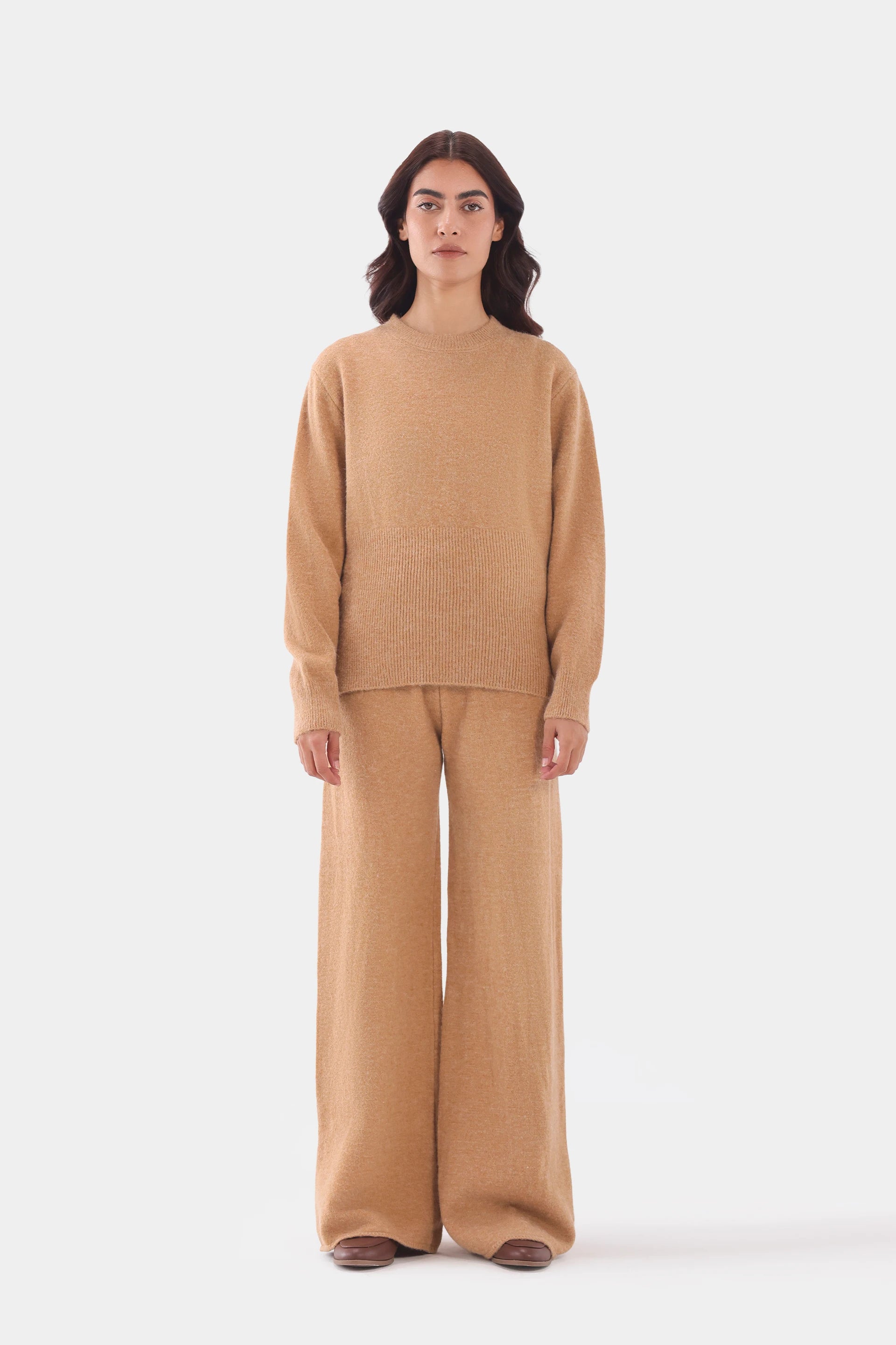 Fuzzy Knit Co-Ord Set - Cougar Clothing