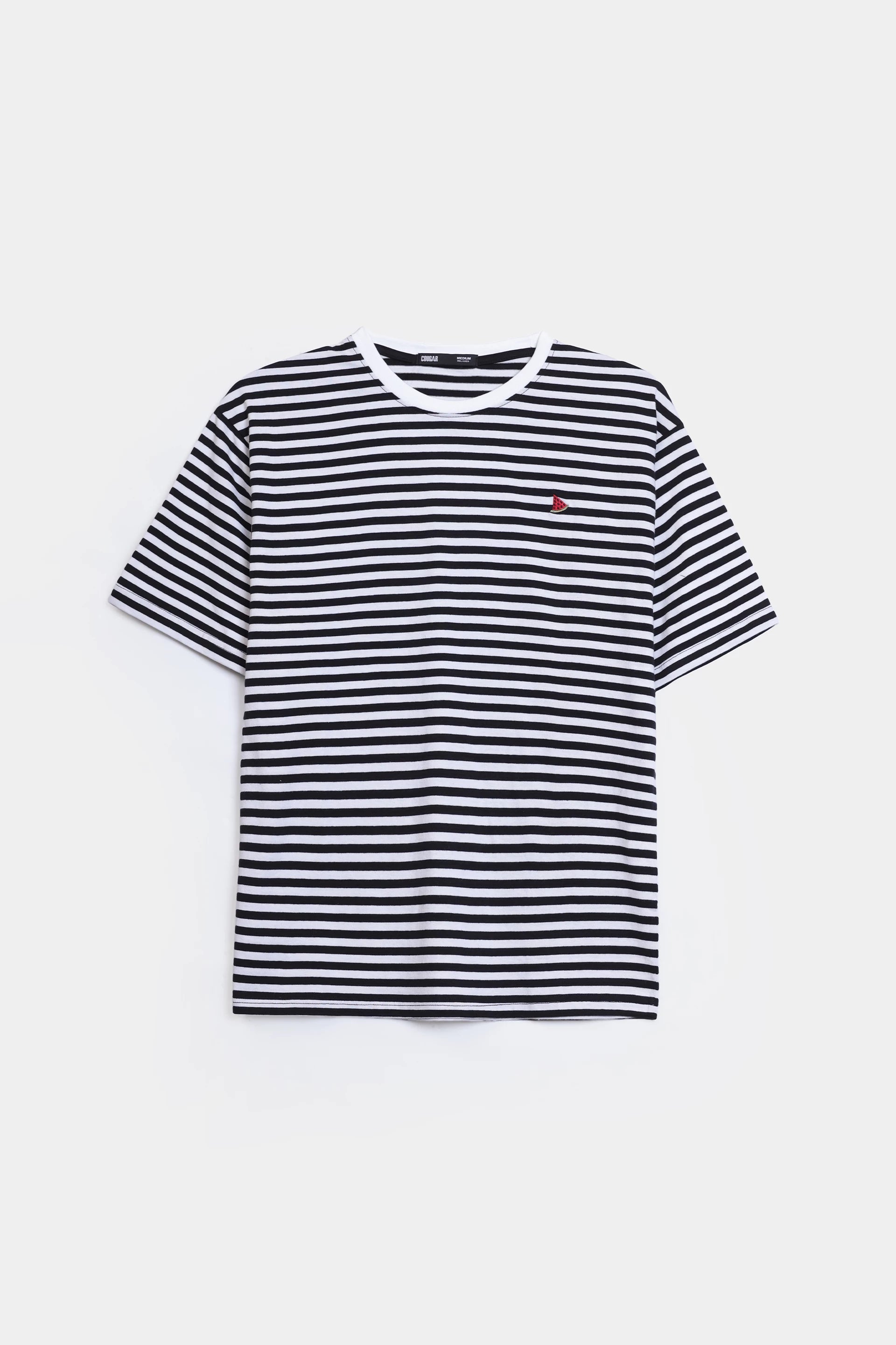 Relaxed Striped T-Shirt - Cougar Clothing