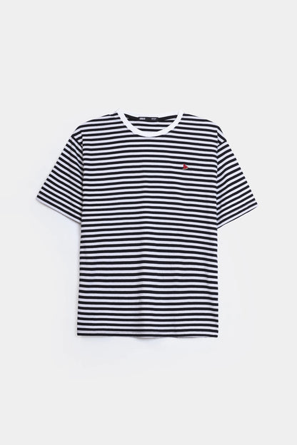 Relaxed Striped T-Shirt - Cougar Clothing