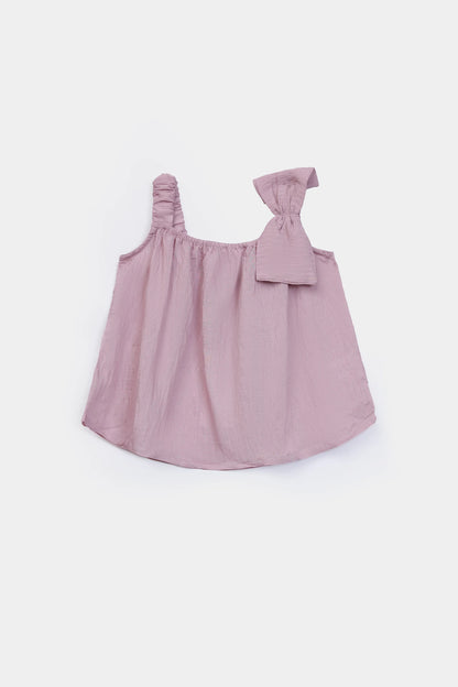 Top With Bow Detail - Cougar Clothing
