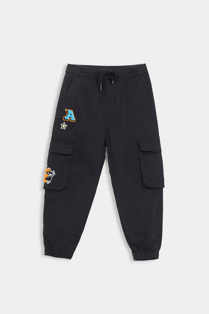 Embroidered Jogger Trousers - Cougar Clothing