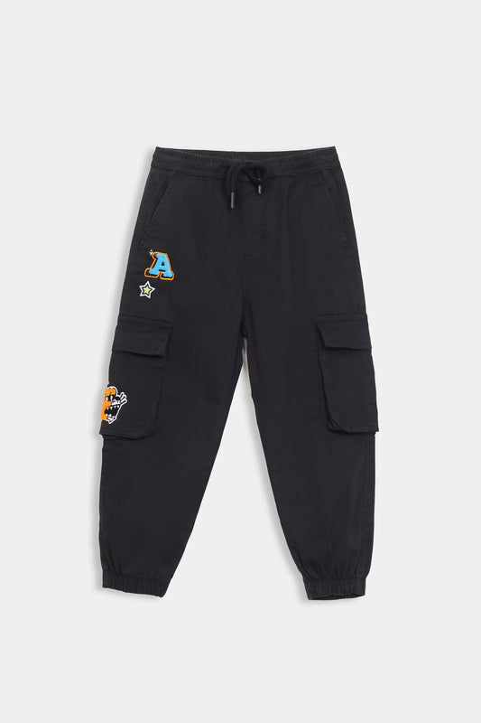 Embroidered Jogger Trousers - Cougar Clothing