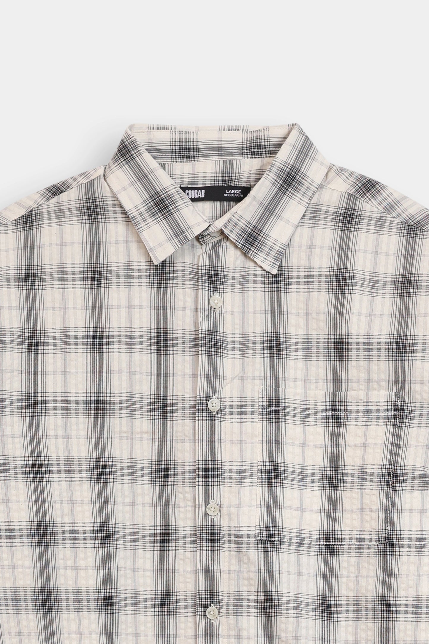 Cotton Check Shirt - Cougar Clothing