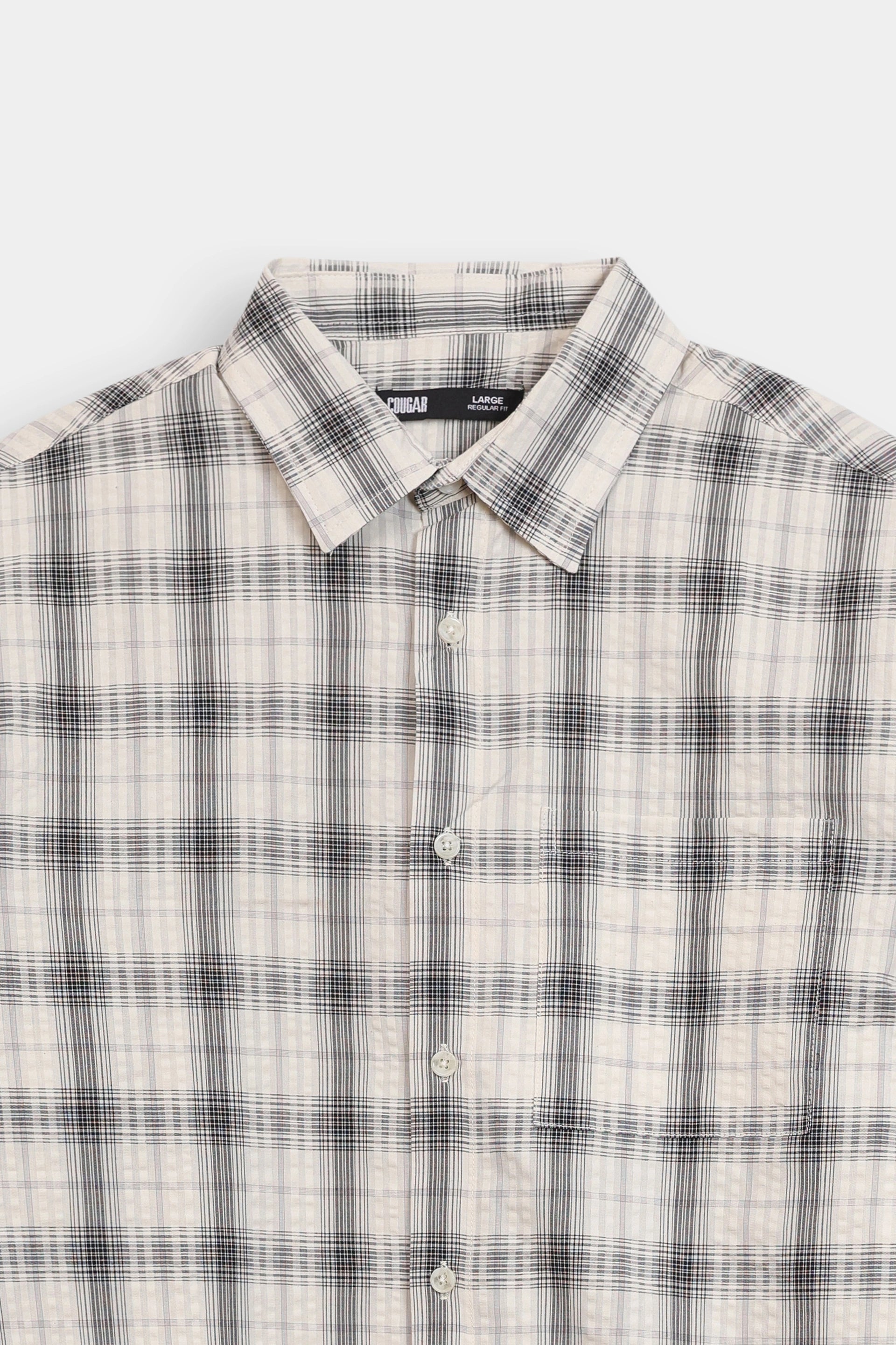 Cotton Check Shirt - Cougar Clothing