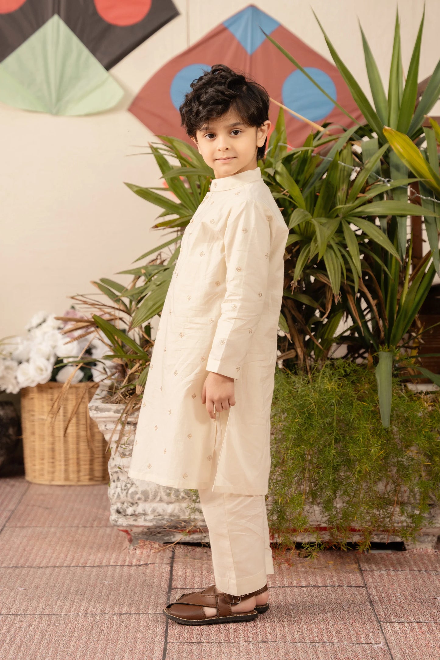 Embroidered Kurta Shalwar - Cougar Clothing