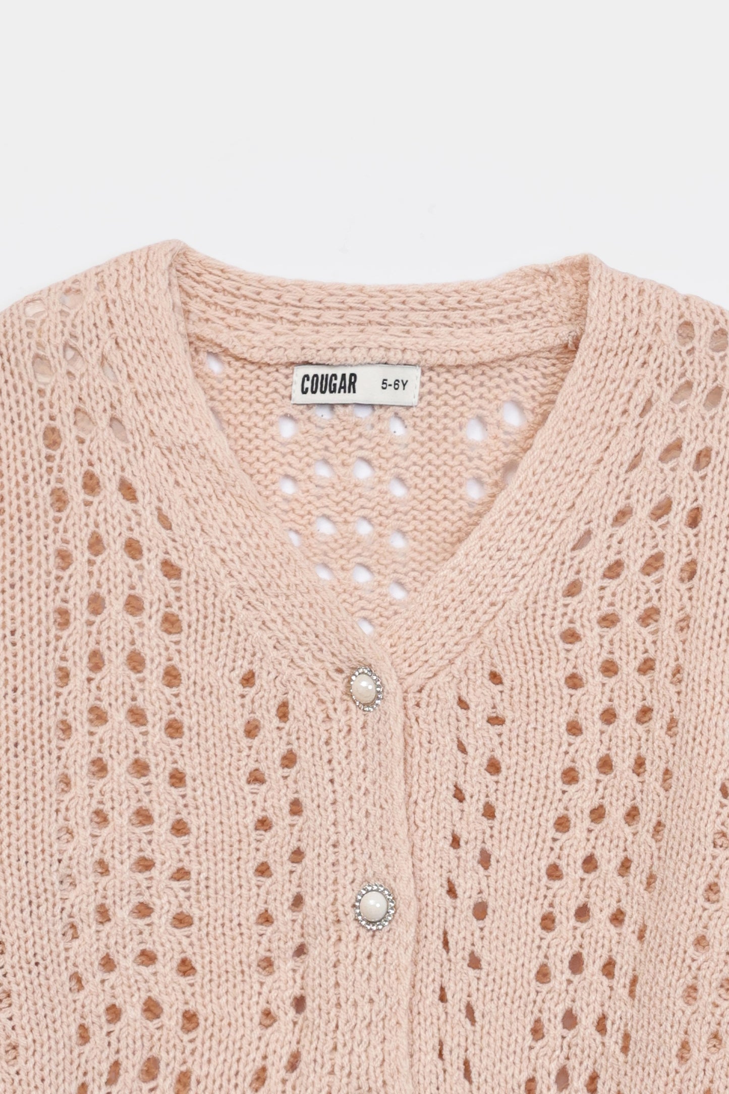 Crochet Knit Cardigan - Cougar Clothing