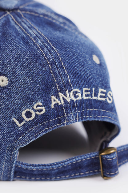 Embroidered Denim P-Cap - Cougar Clothing