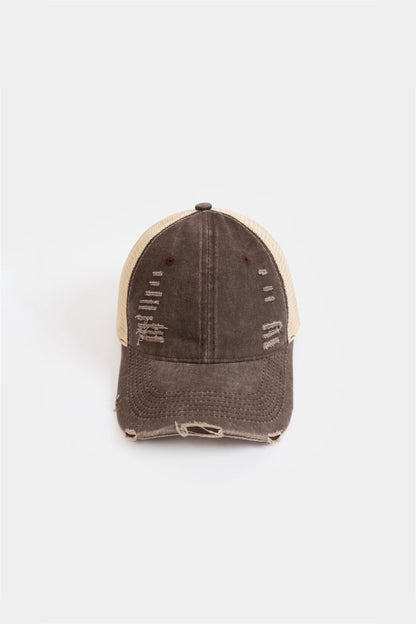 Denim Contrast P-Cap - Cougar Clothing