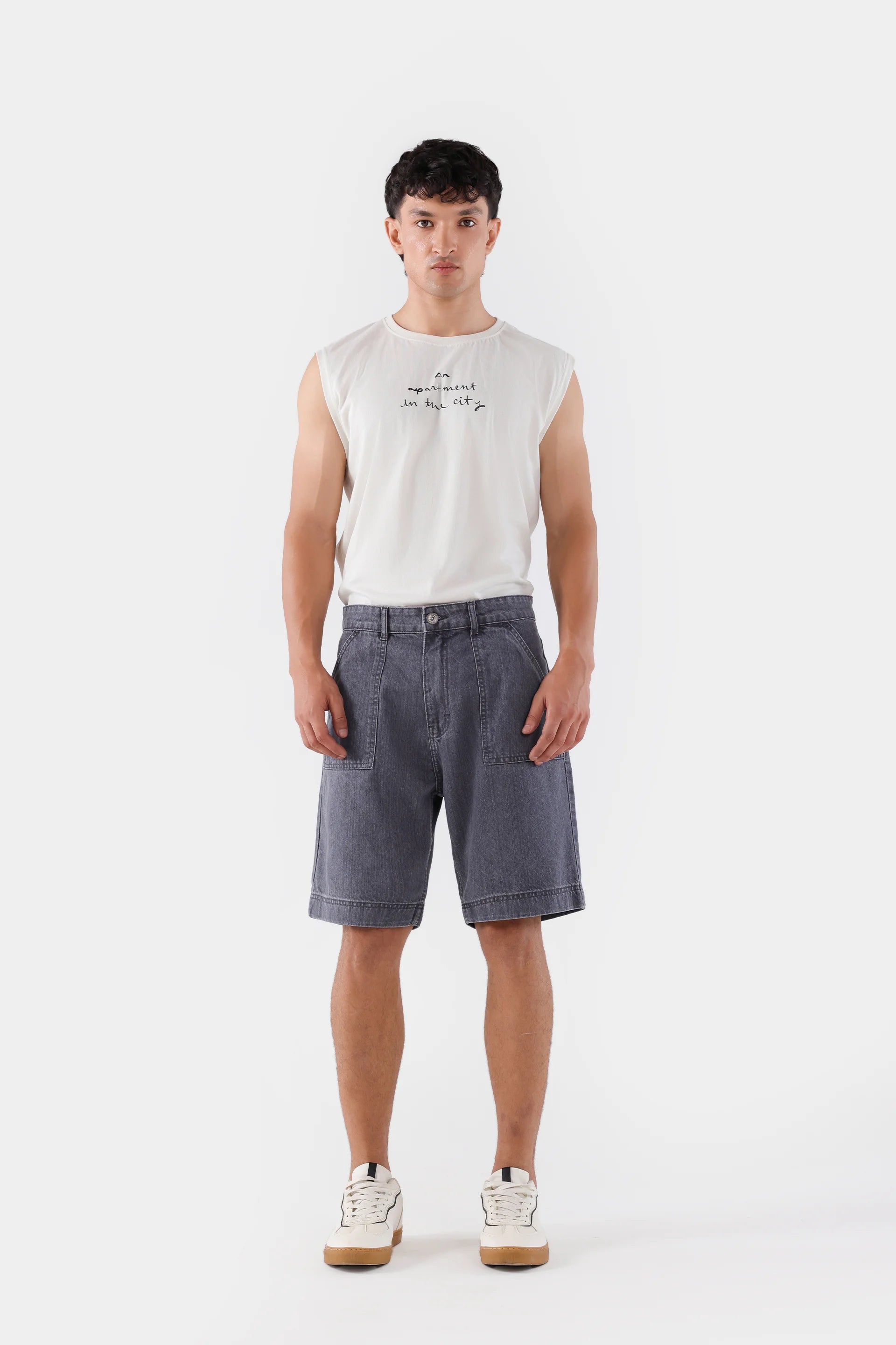 Relaxed Fit Denim Shorts - Cougar Clothing