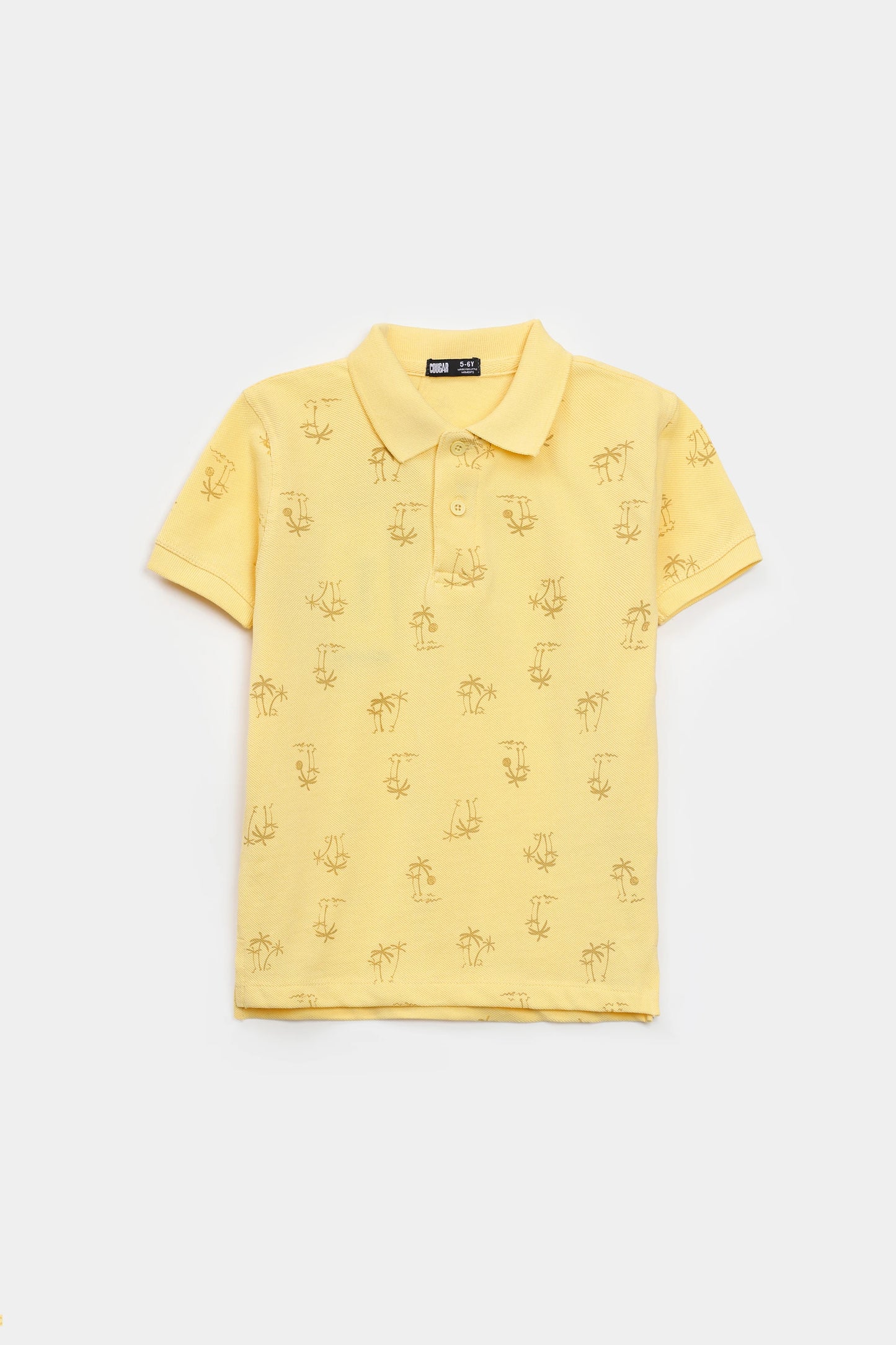 All-Over Printed Polo - Cougar Clothing