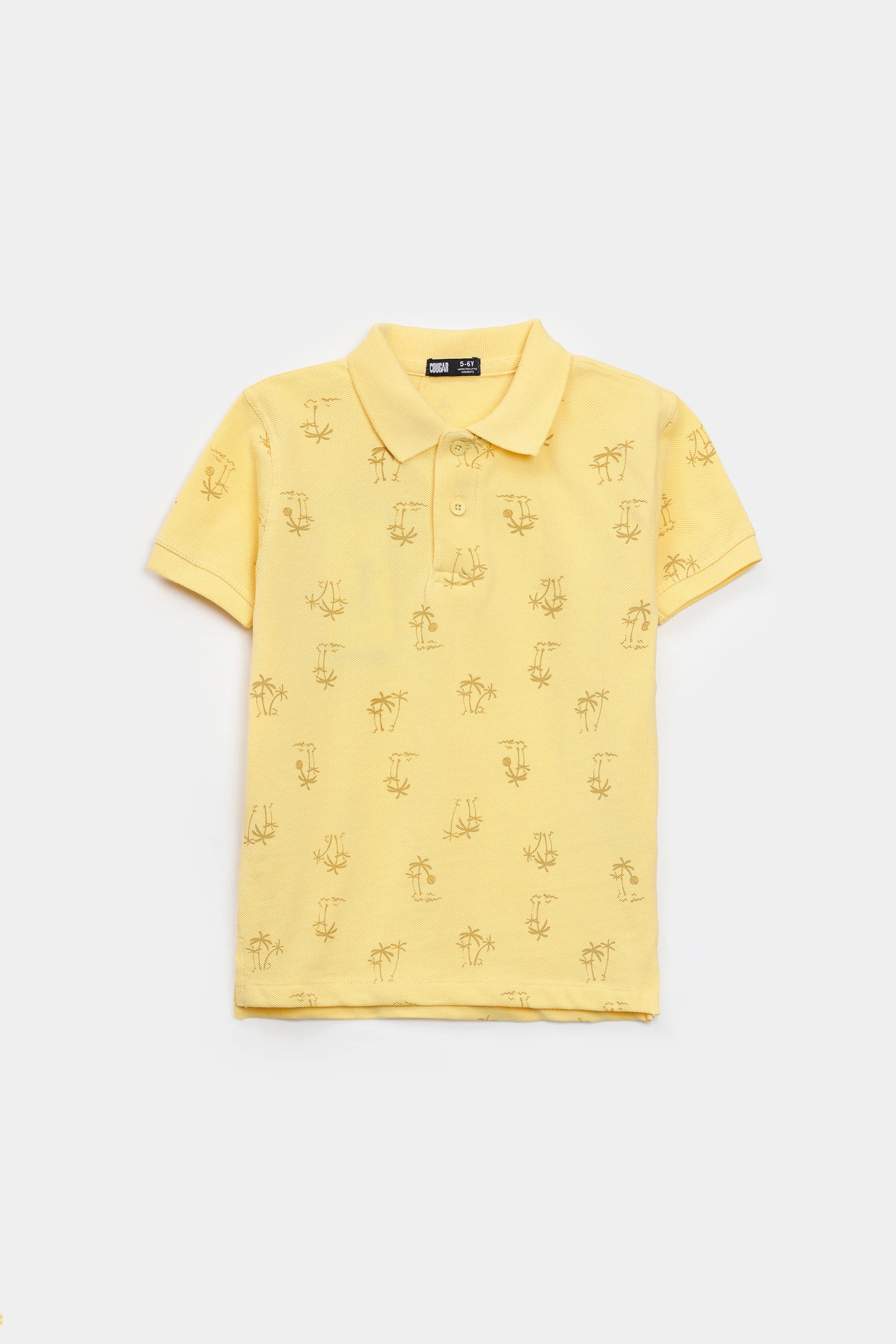 All-Over Printed Polo - Cougar Clothing
