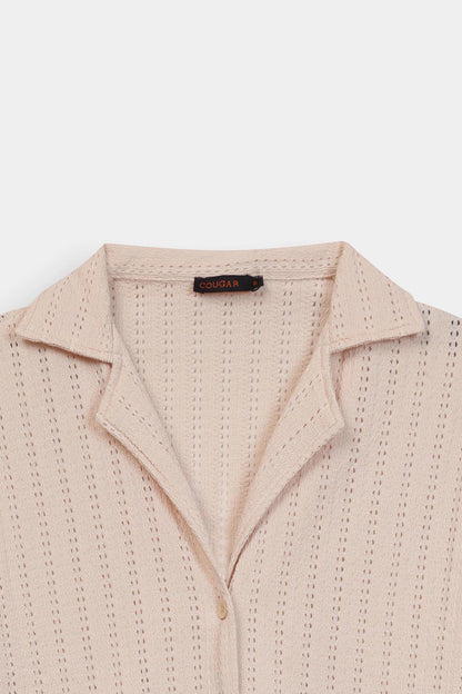 Jacquard Knit Shirt - Cougar Clothing