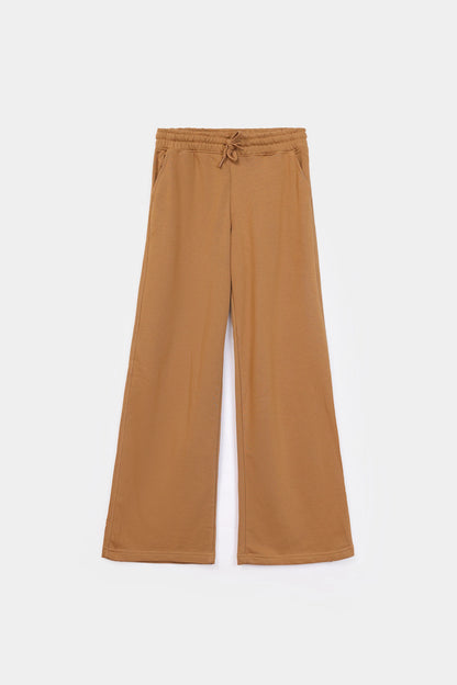 Wide Leg Knitted Trousers - Cougar Clothing