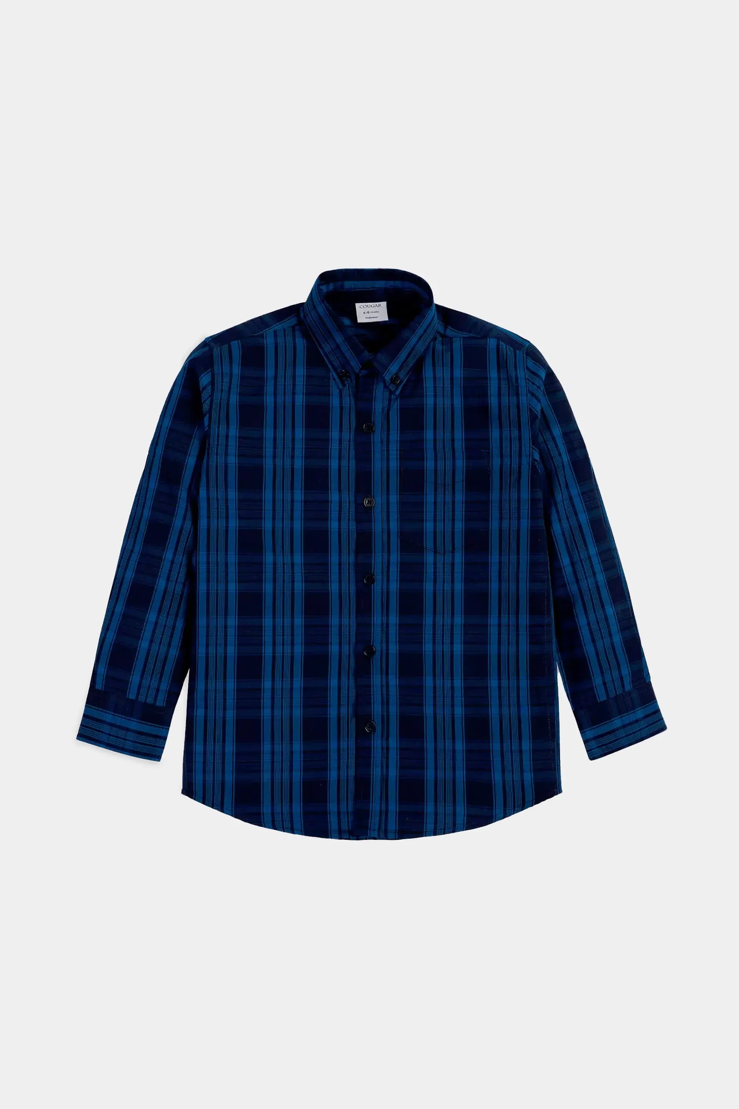 Button-Down Checkered Shirt - Cougar Clothing