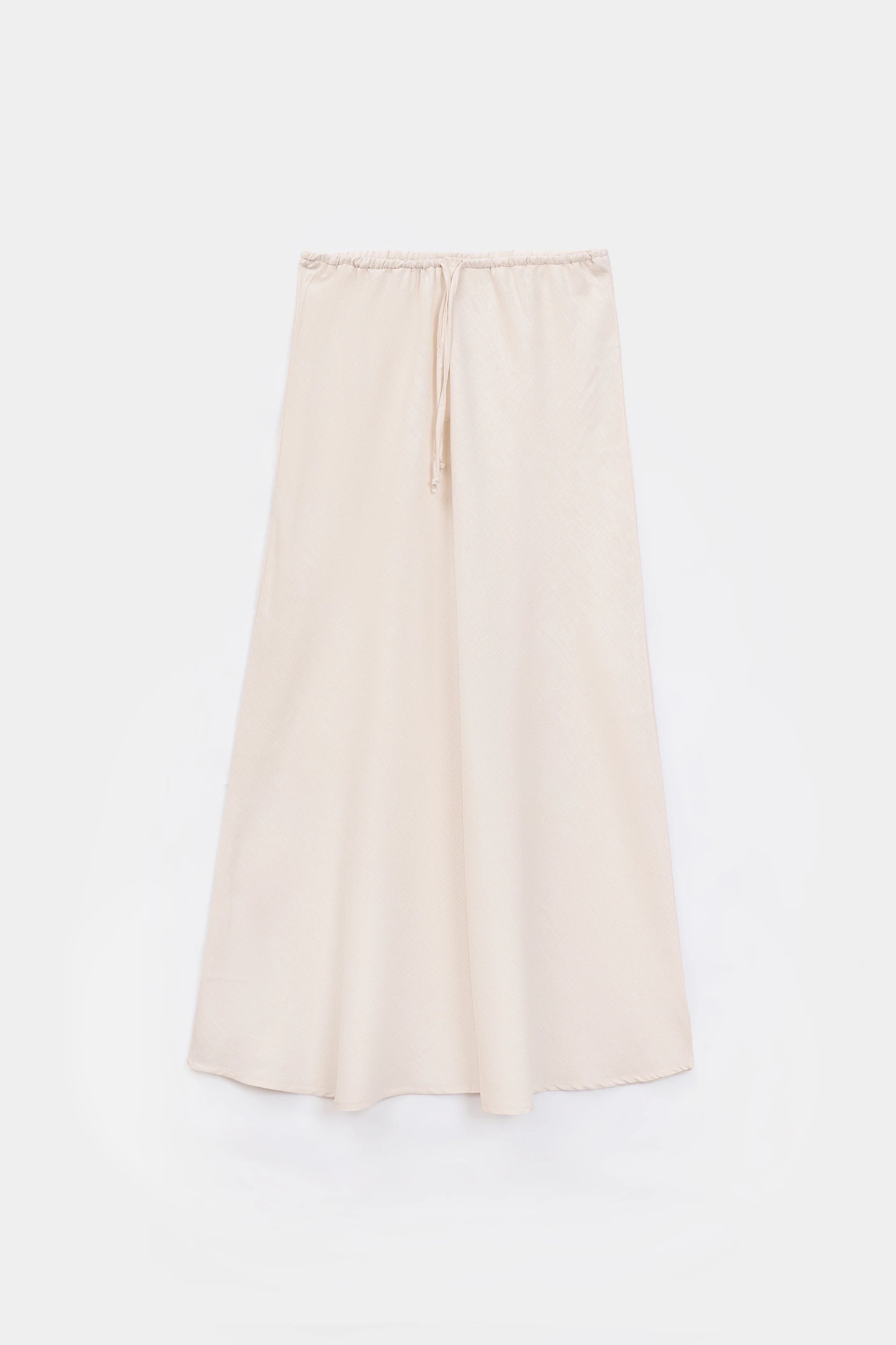 Drawstring Irish Cotton Skirt - Cougar Clothing