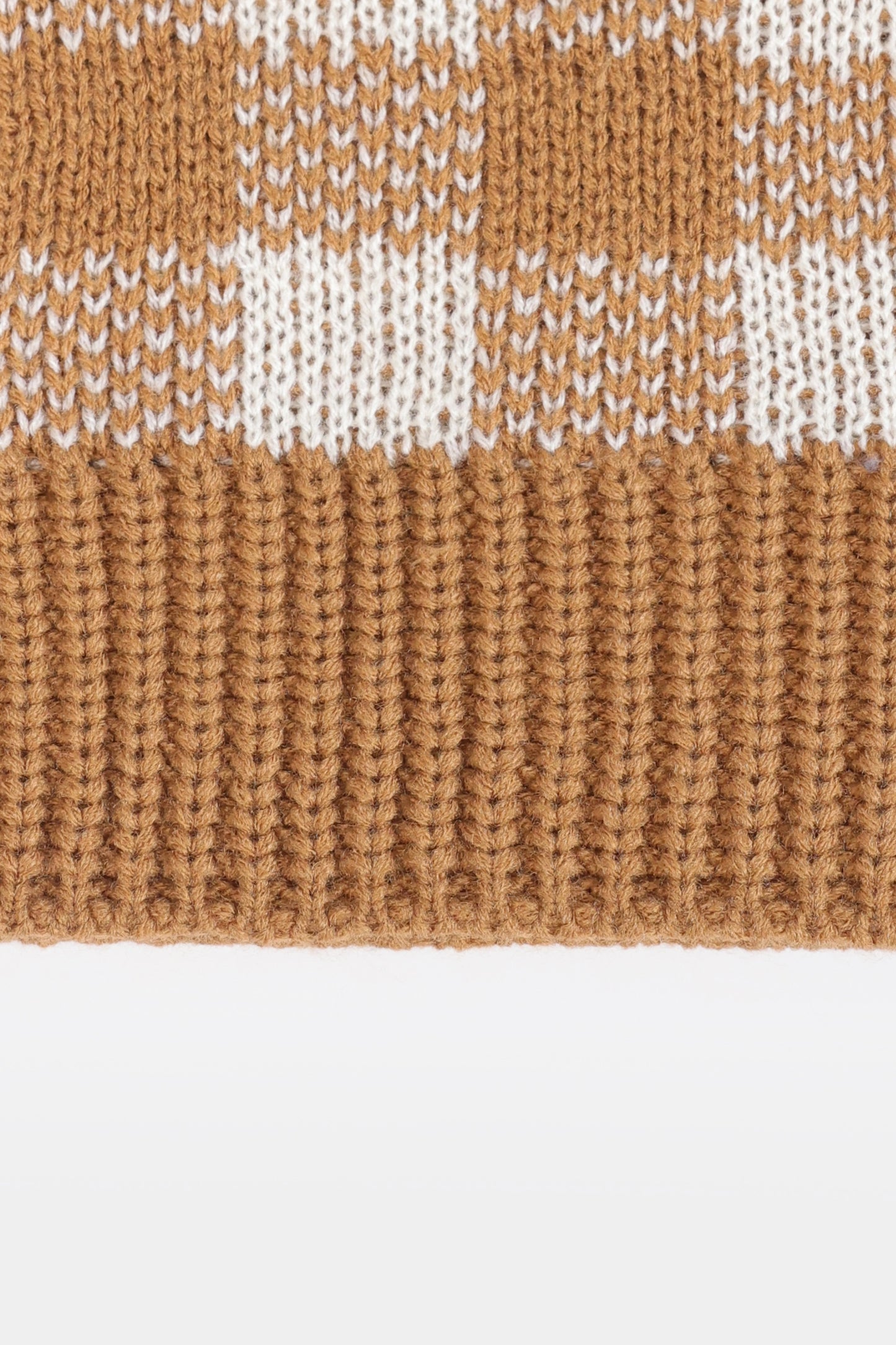 Checkered Beanie - Cougar Clothing