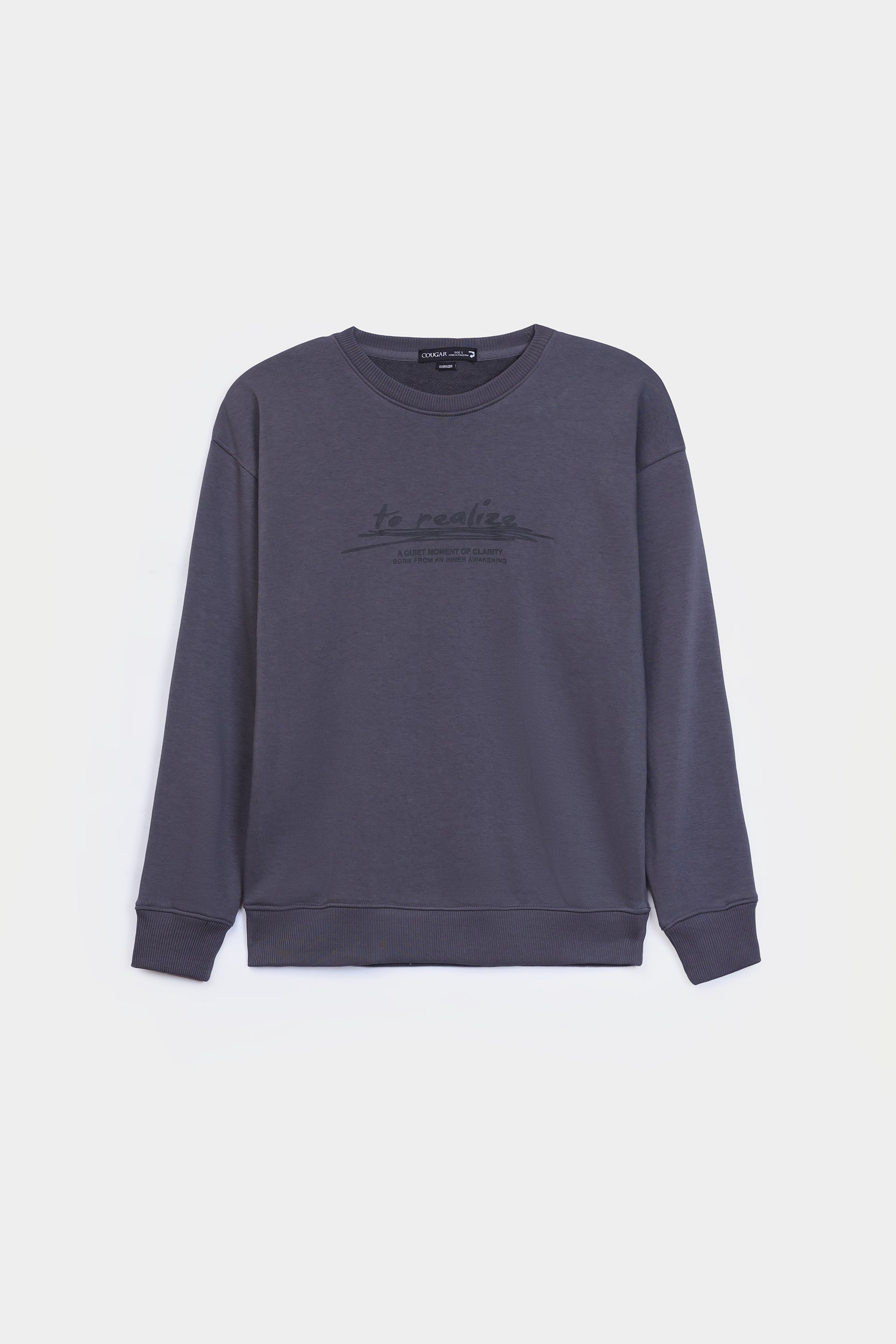 Oversized Terry Sweatshirt - Cougar Clothing