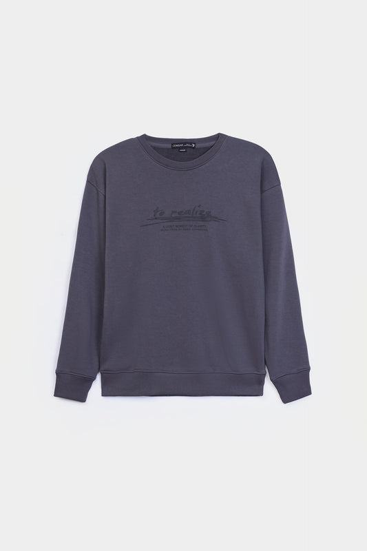 Oversized Terry Sweatshirt - Cougar Clothing