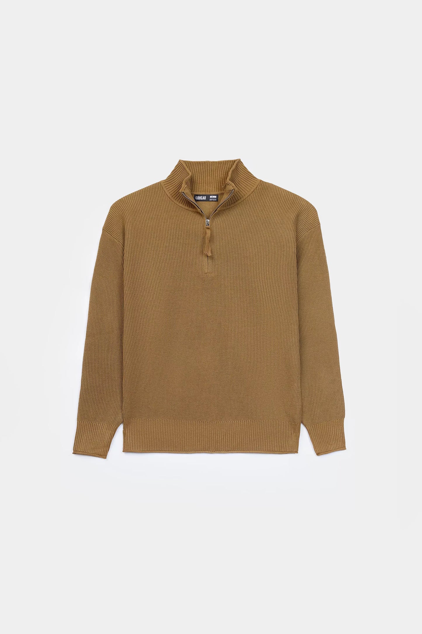 Quarter Zip Sweater - Cougar Clothing