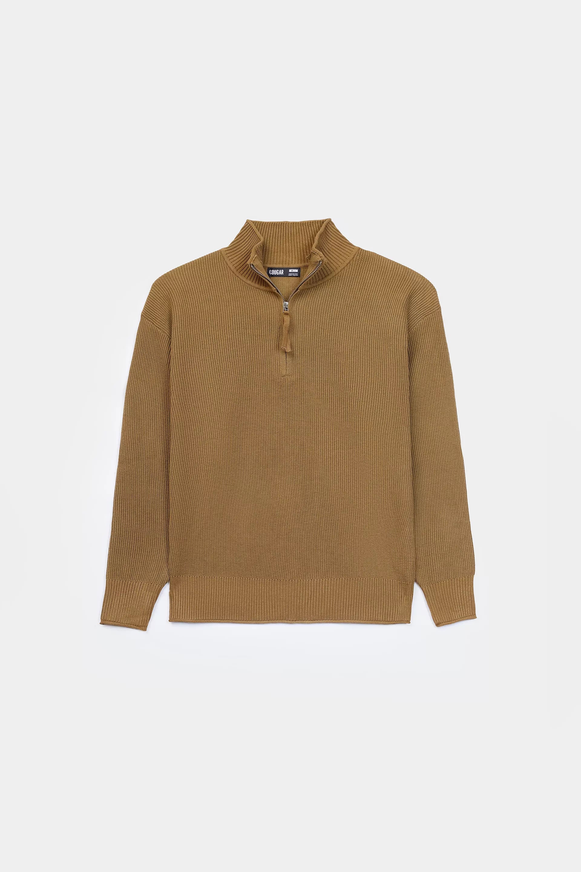 Quarter Zip Sweater - Cougar Clothing