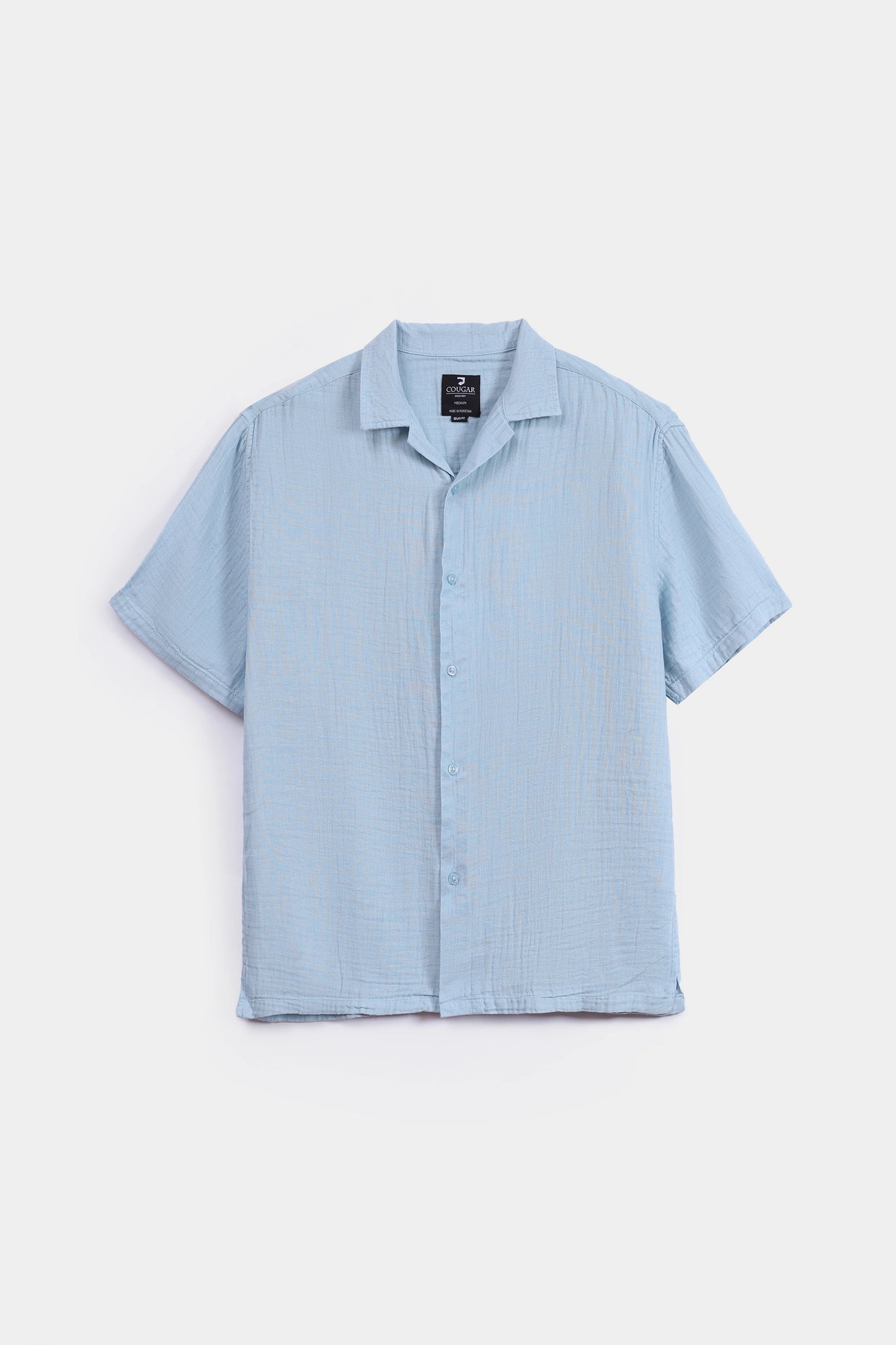 Muslin Resort Collar Shirt - Cougar Clothing