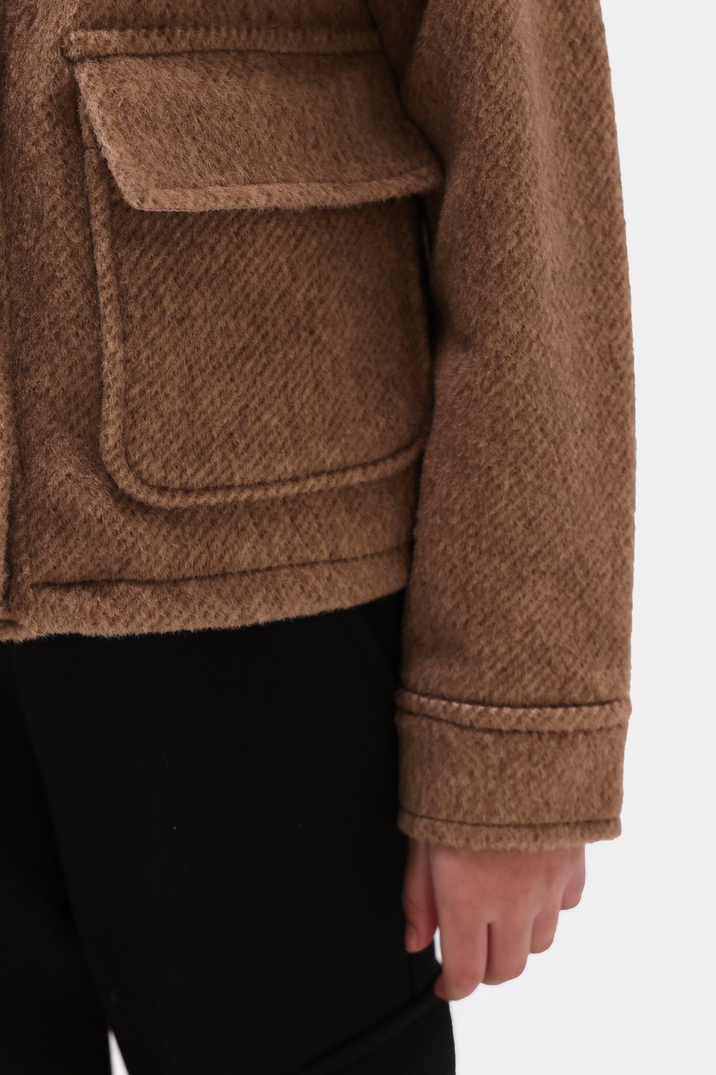 Flap Pocket Tweed Jacket - Cougar Clothing