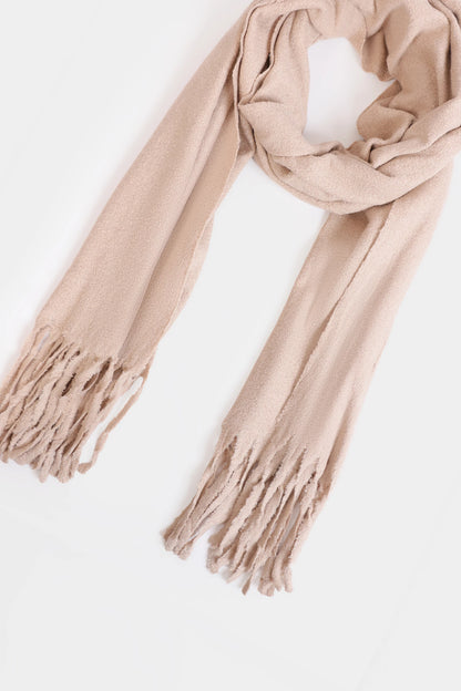 Sleek Plush Knit Shawl - Cougar Clothing