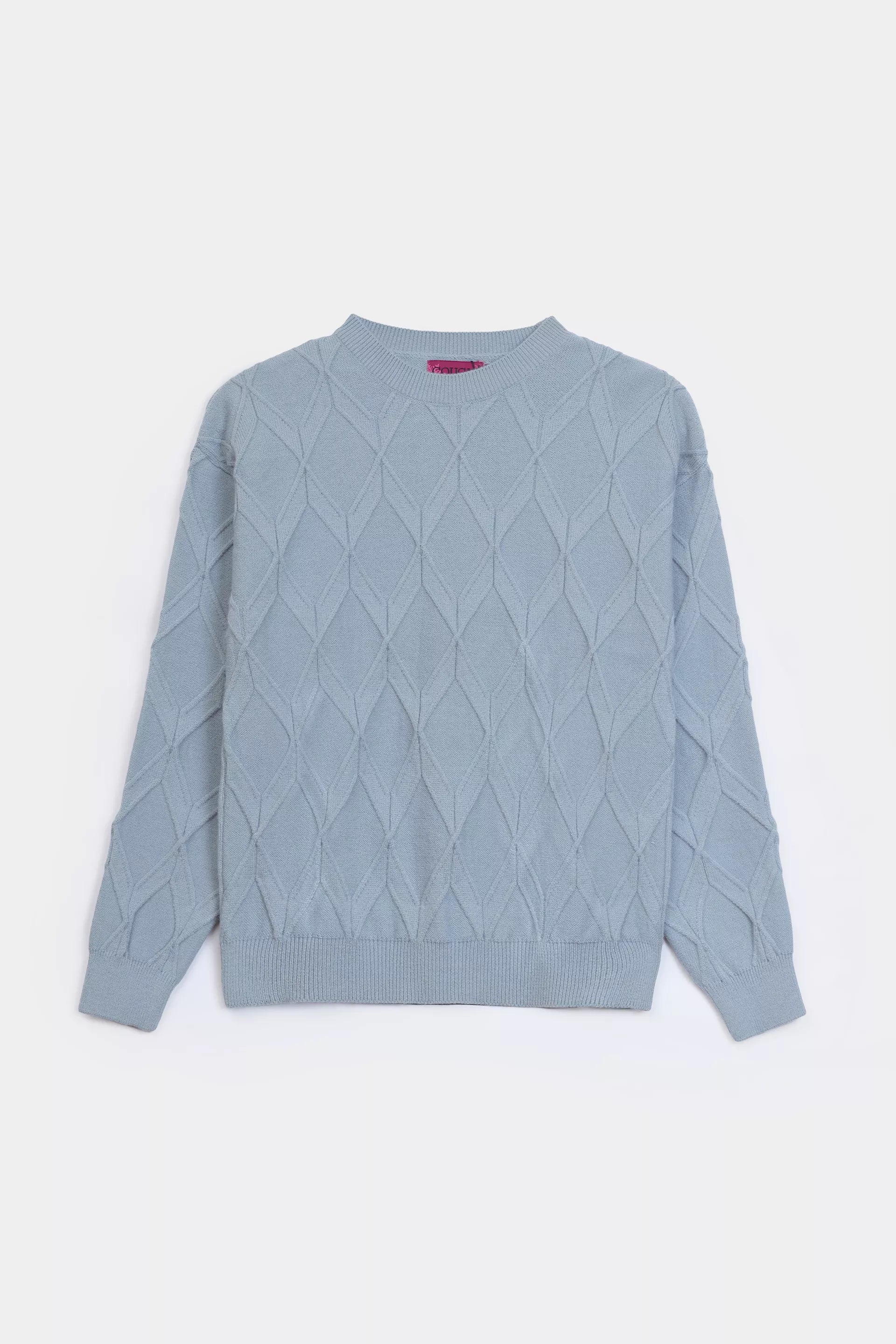 Argyle Knit Sweater - Cougar Clothing