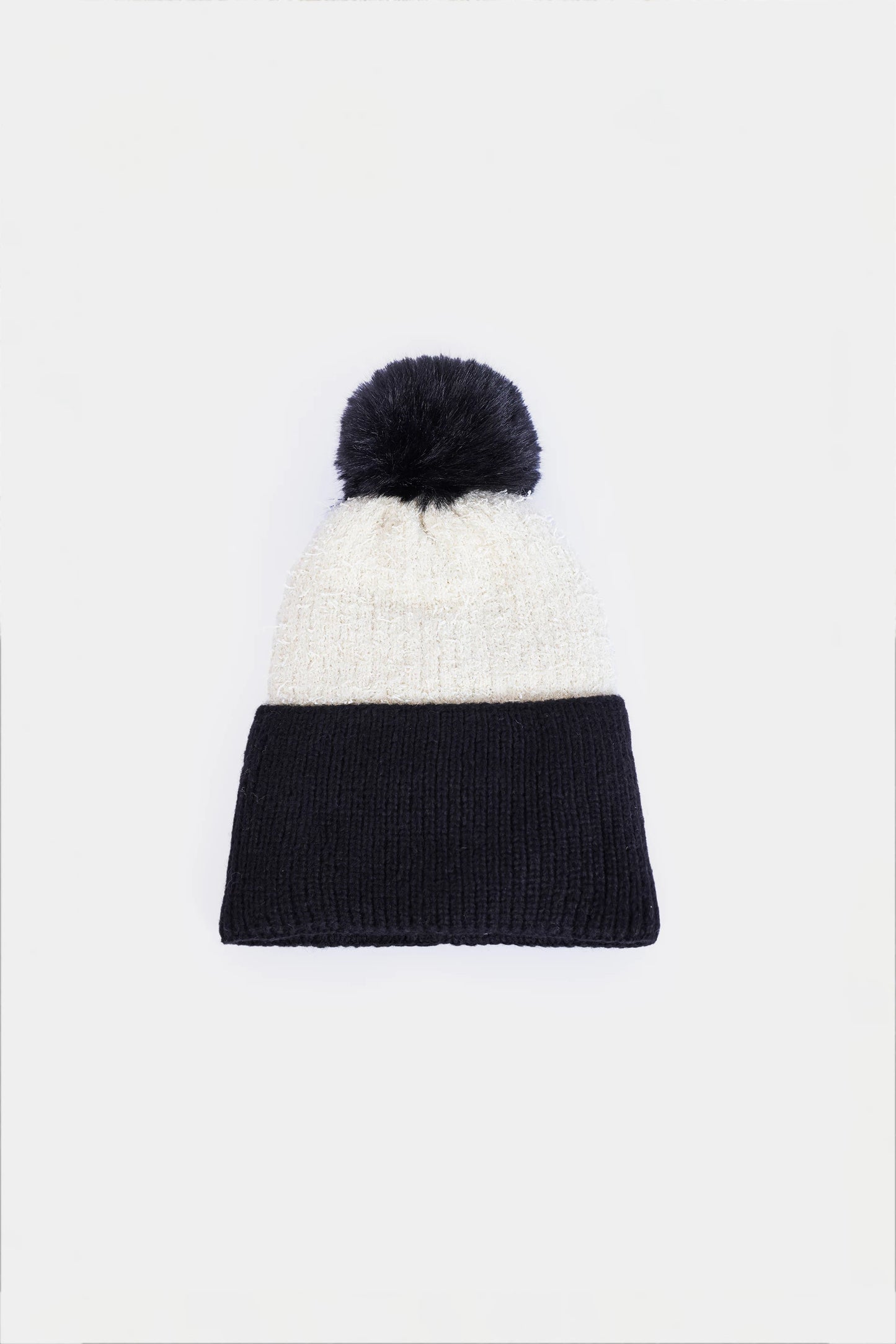Two-Tone Knit Beanie - Cougar Clothing
