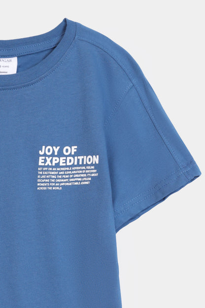 Slogan Printed T-Shirt - Cougar Clothing