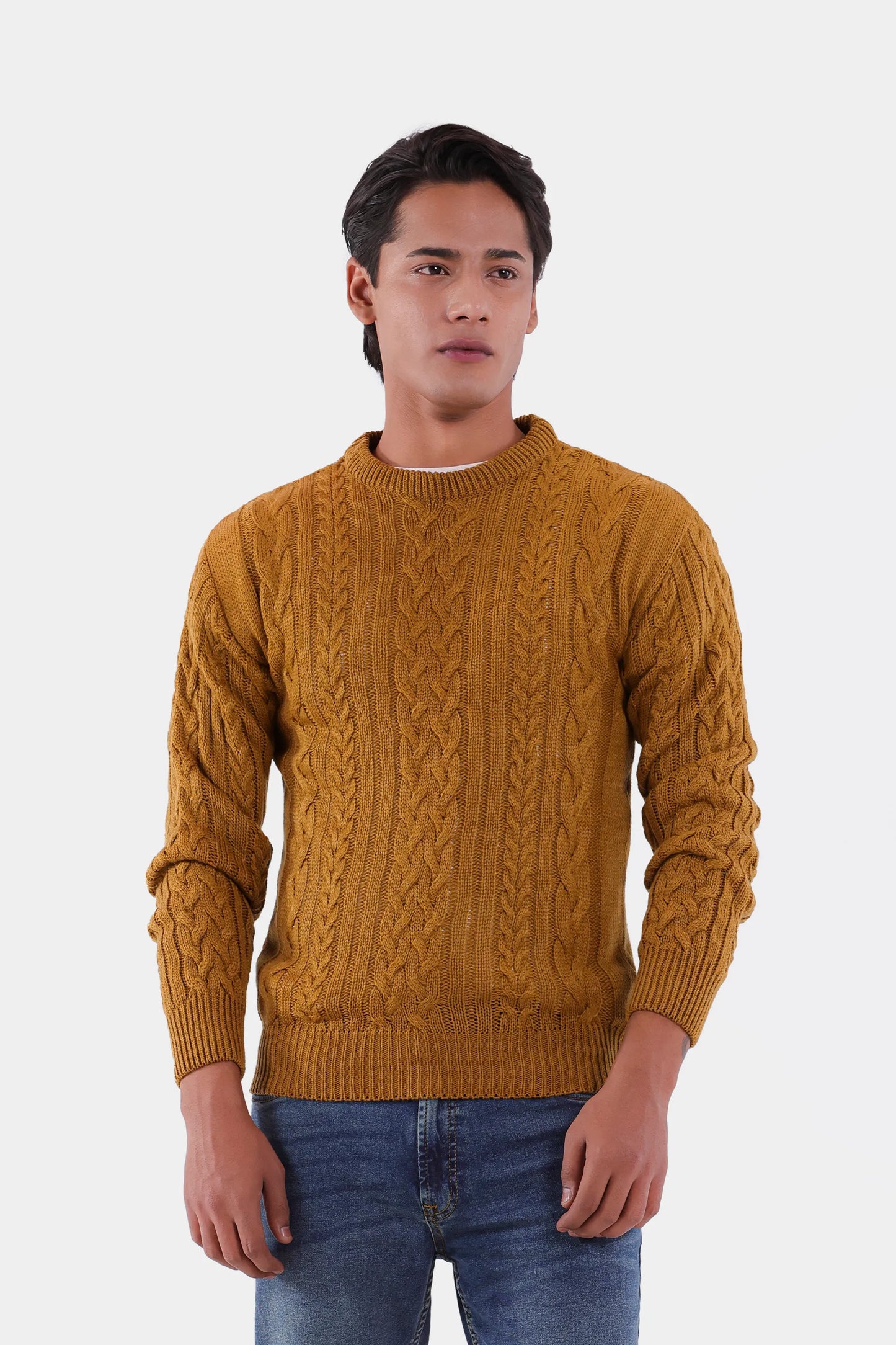 Textured Knit Sweater - Cougar Clothing